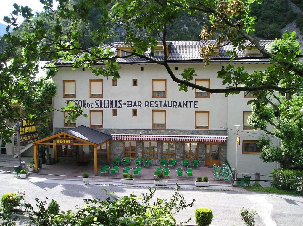 Отель Meson De Salinas Салинас-де-Бьельса Экстерьер фото